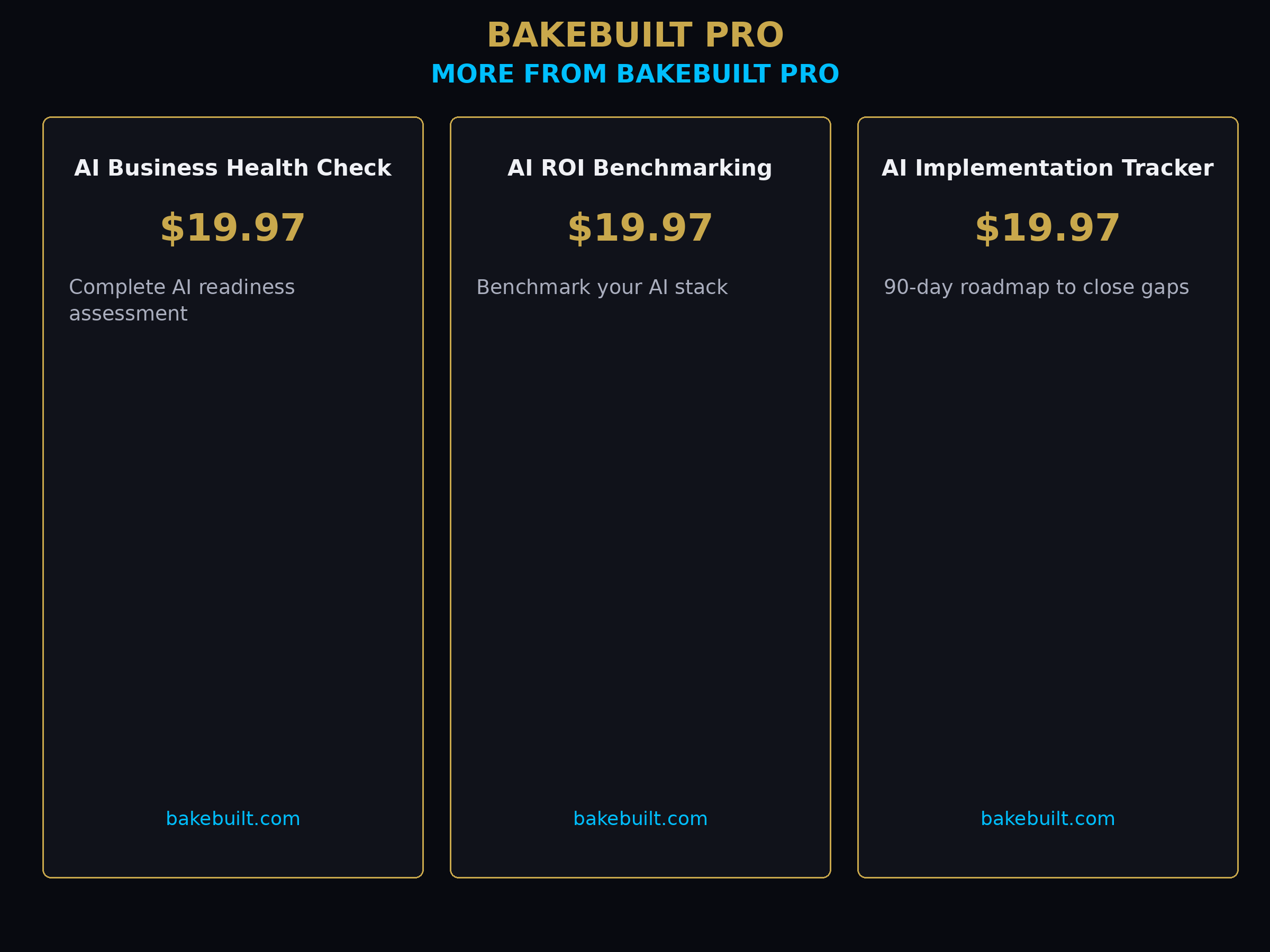 AI Competitive Intel — more from BakeBuilt Pro
